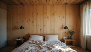 Que faire face aux fissures du lambris plafond dans une chambre