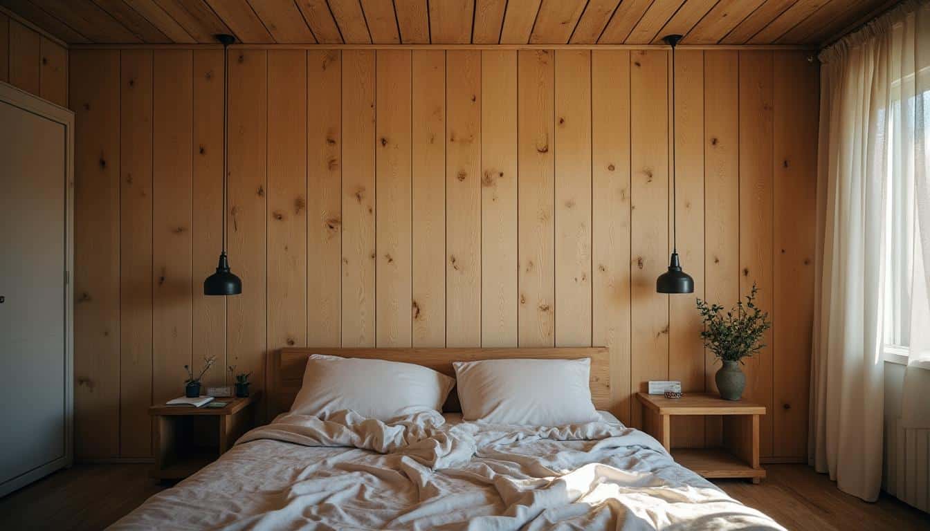 Que faire face aux fissures du lambris plafond dans une chambre