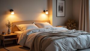Des luminaires muraux adaptés pour la décoration d'une chambre parentale