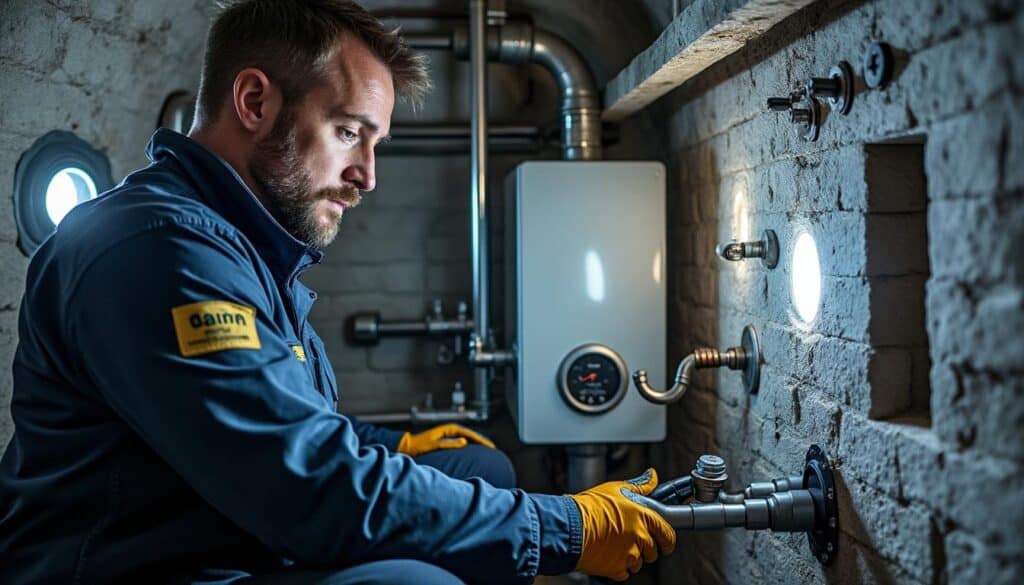 Optimisation du rendement d'une chaudière et isolation thermique