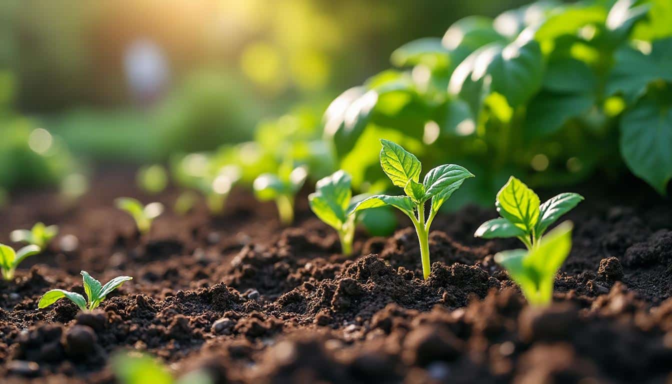 Le paillis au potager : comment il améliore le sol de la maison