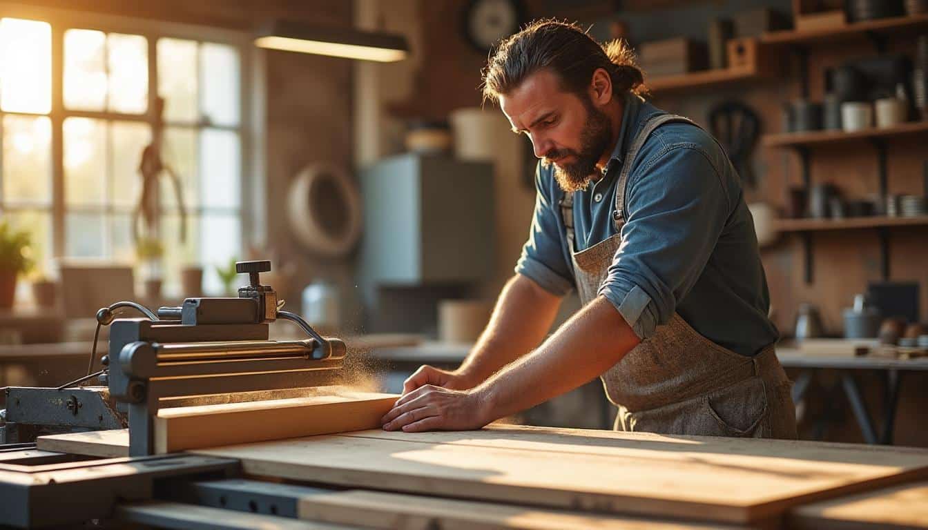 Illustration: Le fonctionnement technique et les atouts de la scie à panneau verticale