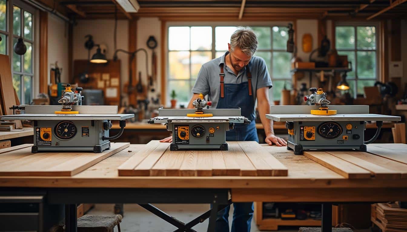 Illustration: Explorer les types de scies à ruban adaptées au bois : pro, semi-pro et d’établi