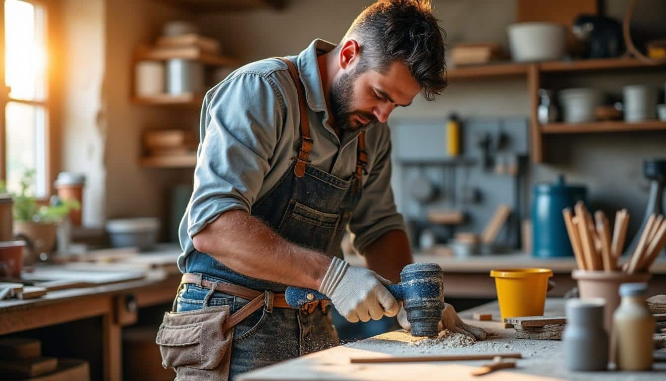 Illustration: Comprendre le fonctionnement du malaxeur associé à une perceuse