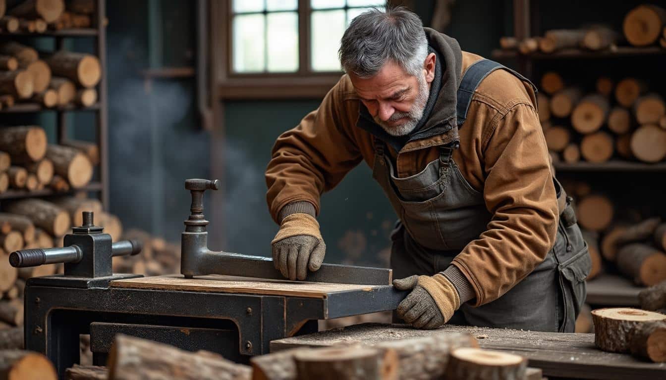 Illustration: Comment utiliser et entretenir sa scie à ruban pour le bois de chauffage en toute sécurité ?