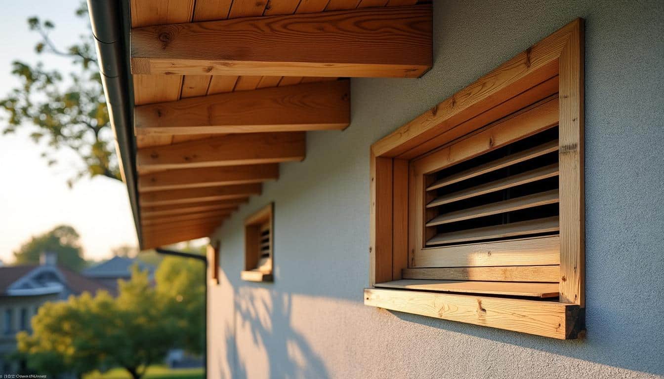 Soffite de toiture : rôle, matériaux et pose pour une ventilation optimale
