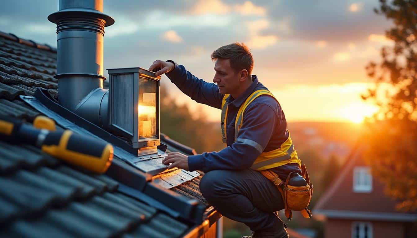 Illustration: Comprendre l’importance de la sortie en toiture dans un système de VMC