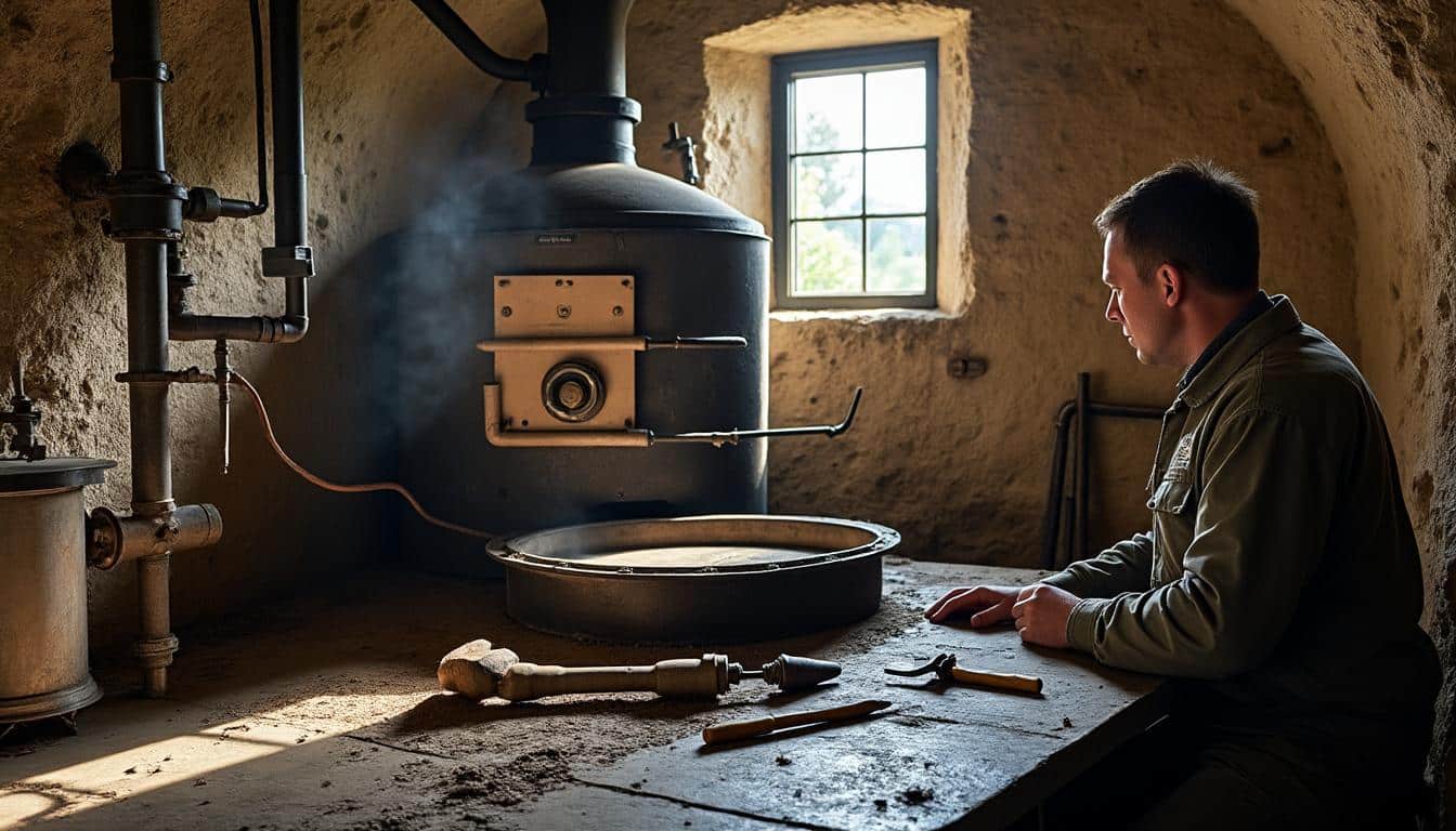 Illustration: Comment fonctionne une chaudière fioul De Dietrich des anciens modèles ?
