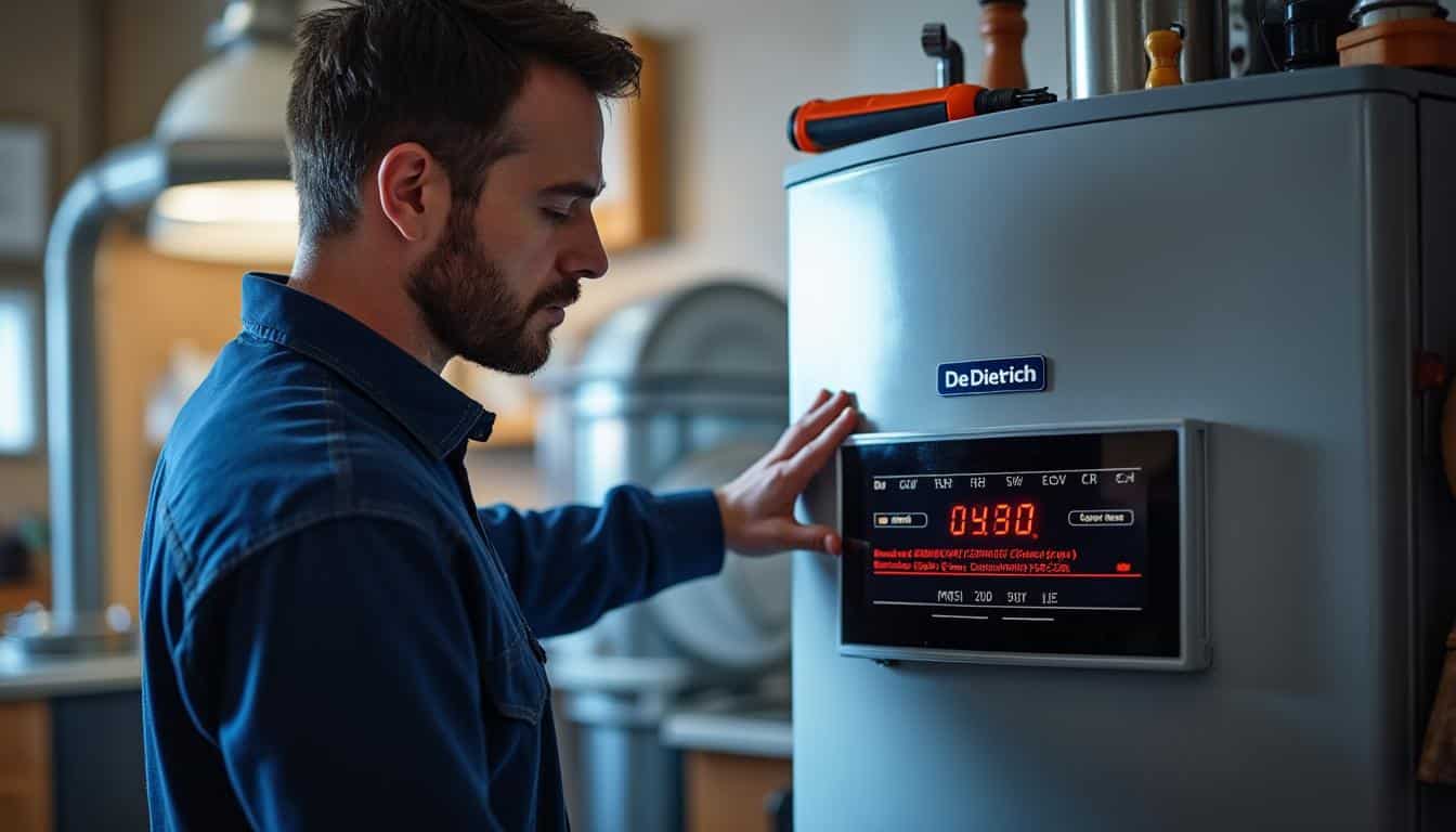 Code erreur de la chaudière de Dietrich : comprendre et agir