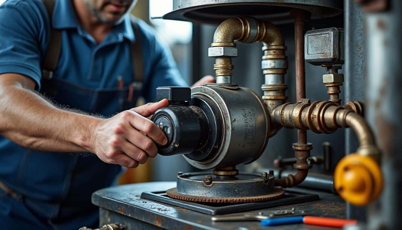 Illustration: Comment fonctionne la pompe dans le système de chauffage au fioul ?