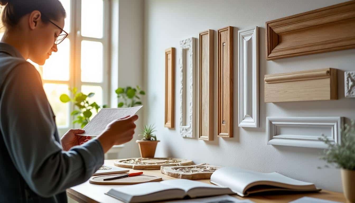 Illustration: Comment choisir les différents types de baguettes décoratives pour vos murs