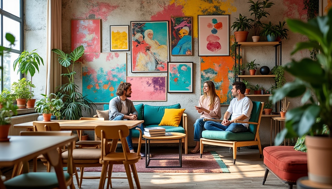 Illustration: Comprendre l’importance d’une décoration murale colorée pour sublimer son intérieur