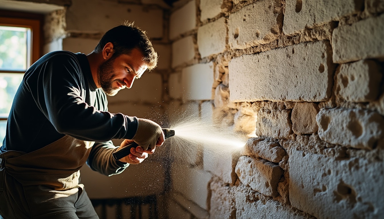 Percer un mur en pierre : guide complet pour réussir facilement