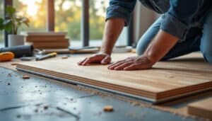 Plancher chauffant à sec : confort rapide et installation facile