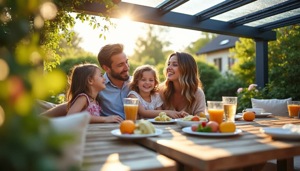 Toit transparent pour pergola : luminosité et protection optimales