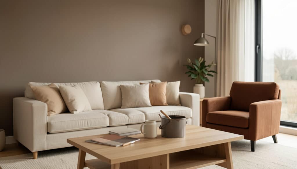 Peinture taupe : nuances, associations et conseils