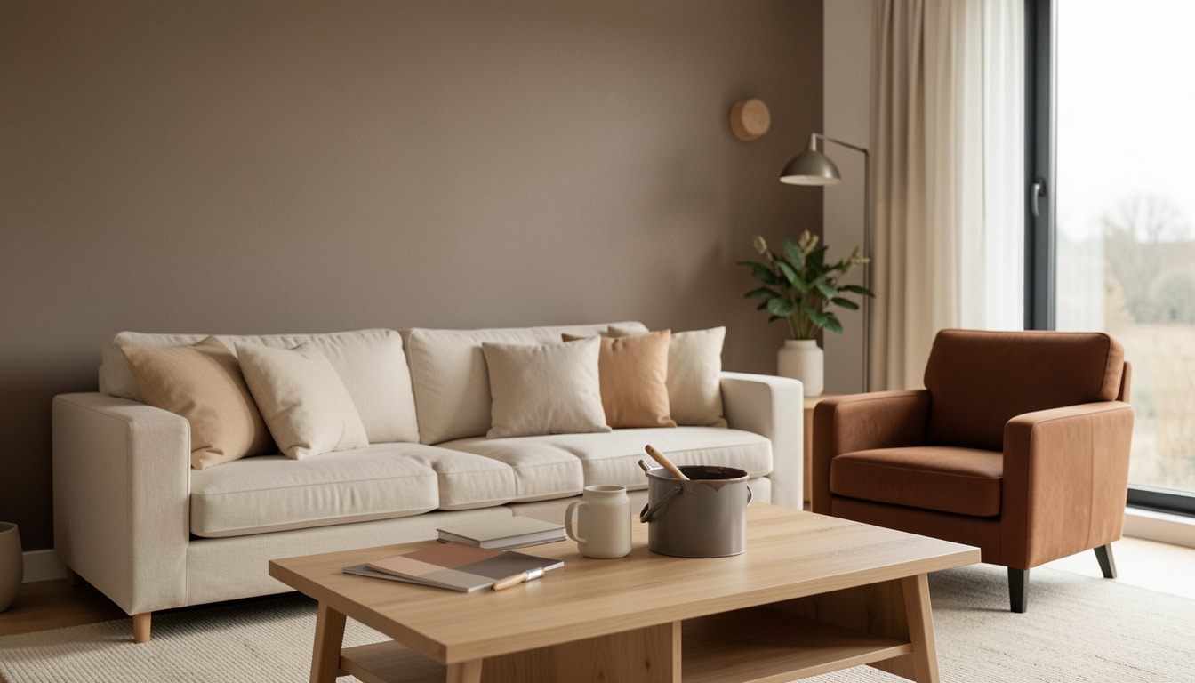 Peinture taupe : nuances, associations et conseils